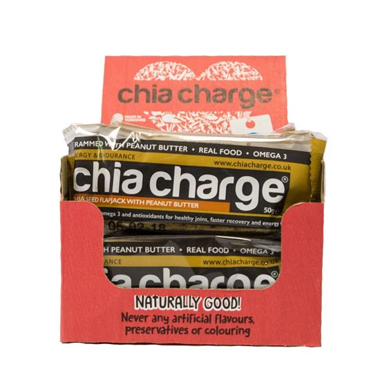 Picture of Chia Charge 50g Flapjacks (12 x 50g Bars)