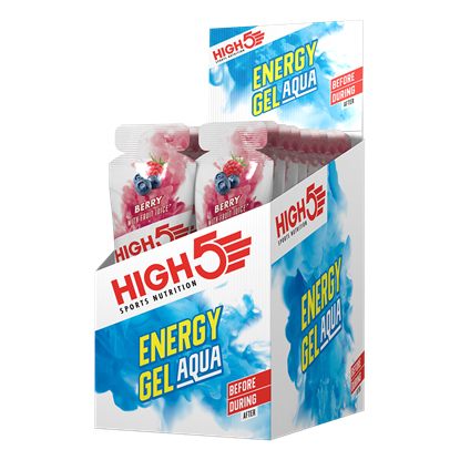 Picture of High 5 Aqua Gel + Caffeine (Isogel) - 20 Pack