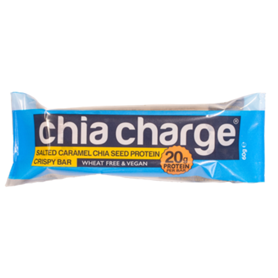 Picture of Chia Charge Crispy Vegan Protein Bars (10 x 60g Bars)