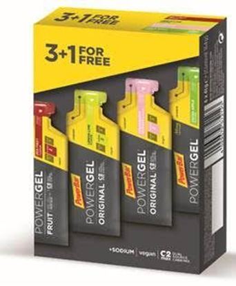 Picture of PowerBar Power Gels Multi Flavour Promo Box - 3+1 Free