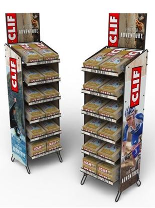 Picture of Clif Metal Floor Stand: 12 Display Boxes