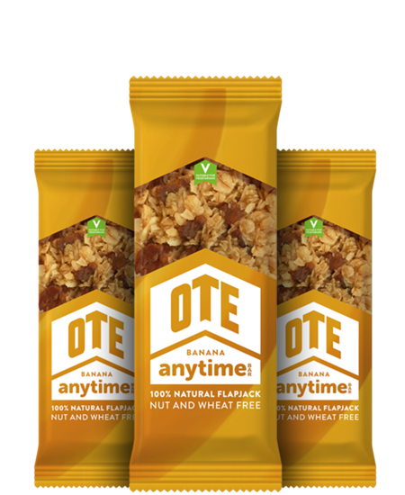 Picture of OTE Anytime Bar: 100% Natural Flapjacks (16 x 62g)