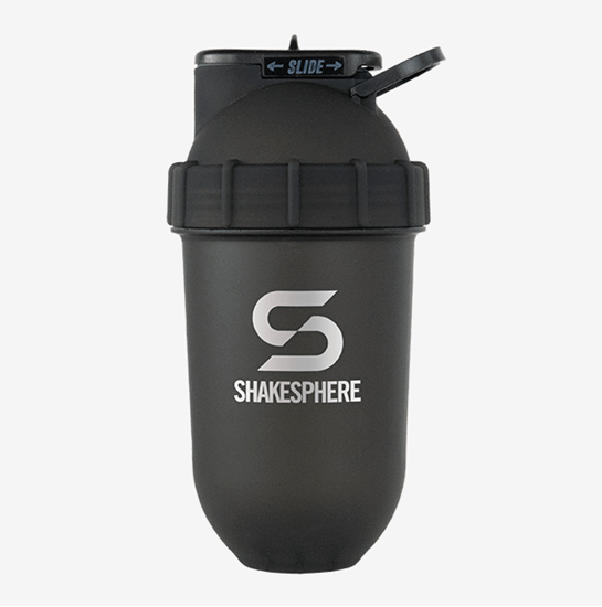 Picture of ShakeSphere Tumbler Black Frosted with White Logo 700mls
