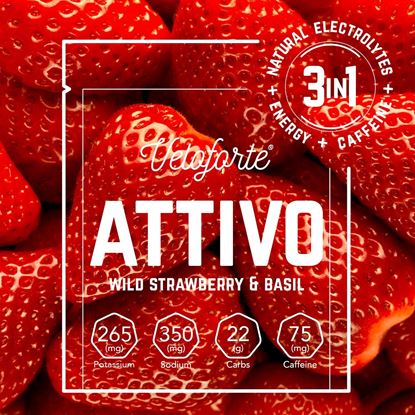 Picture of Veloforte Attivo – Natural Energy & Electrolyte Drink with Caffeine (24 X 25g)
