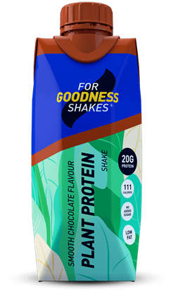 Picture of For Goodness Shakes RTD - Plant Protein Recovery Shake - 330ml x 12 Tetra Paks