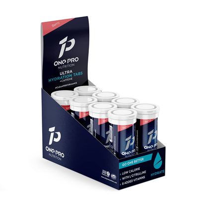 Picture of ONE PRO Nutrition Electrolyte Tablets + Caffeine (8 Tubes / 12 Tablets per tube)
