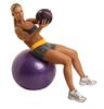 Picture of Mad Fitness: 500Kg Swiss Ball & Pump - 55cm Purple (FBALLSP55K)