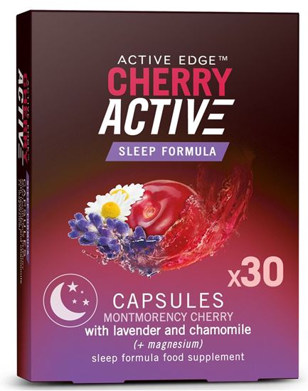 Picture of NEW: Cherry Active Sleep Formula Capsules: 30 Capsules