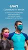Picture of UYN Community Face Mask: Blue