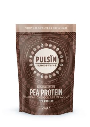 Picture of Pulsin Natural Chocolate Flavour Pea Protein 250g