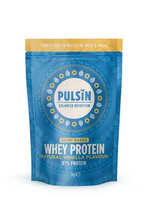 Picture of Pulsin Natural Vanilla Flavour Whey Protein 1 KG