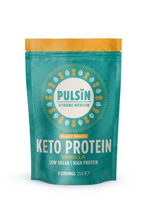 Picture of Pulsin Keto Vanilla 252g Powder