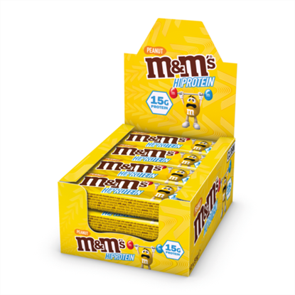 Picture of Mars M&M Peanut Hi Protein Bars (12 Bars)