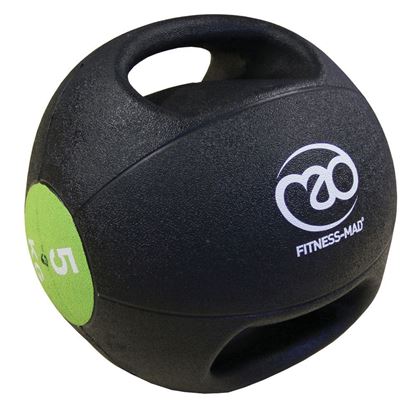 Picture of Mad Fitness: 5Kg Double-Grip Medicine Ball (FMEDDG5)