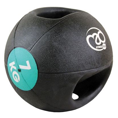 Picture of Mad Fitness: 7Kg Double-Grip Medicine Ball (FMEDDG7)