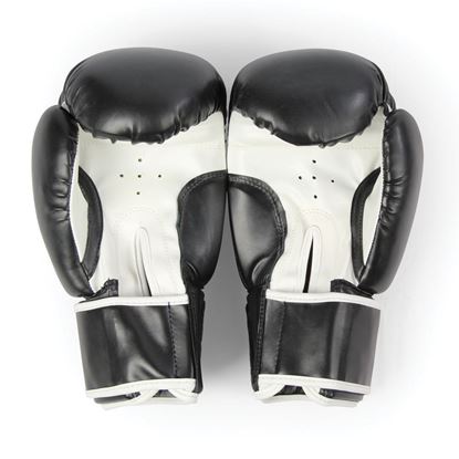 Picture of Mad Fitness: Synthetic Leather Sparring Gloves 12oz (BSPARP12BW)
