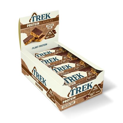 Picture of Trek Vegan Protein Flapjacks (Box 16 x 50g Bars)