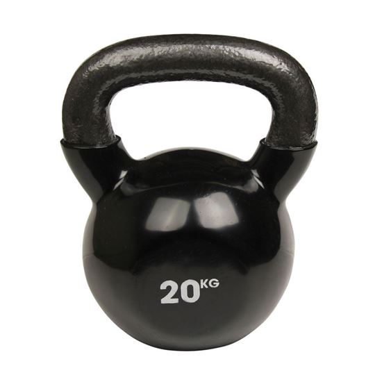 Picture of Mad Fitness: 20kg Kettlebell - Black (FKETTLEBLK20)