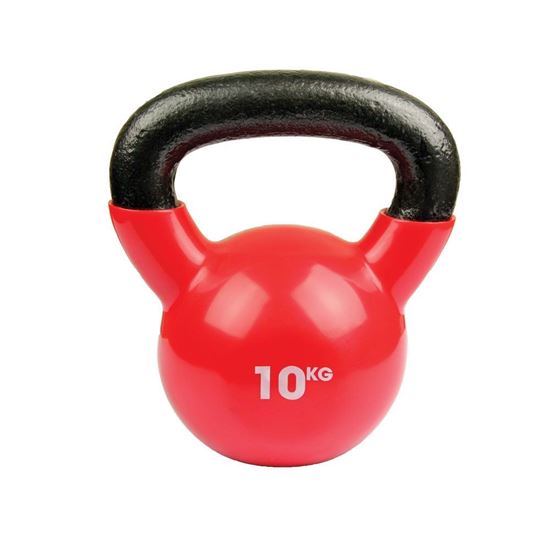 Picture of Mad Fitness: 10kg Kettlebell - Raspberry Red (FKETTLE10)