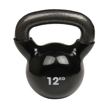 Picture of Mad Fitness: 12kg Kettlebell - Black (FKETTLEBLK12)