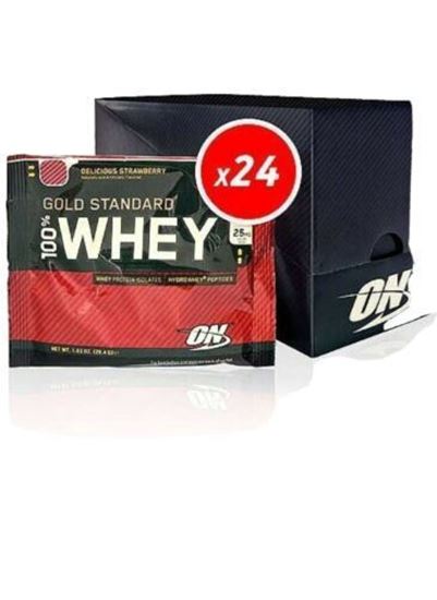 Picture of Optimum Nutrition Gold Standard Whey Protein Sachets 24 X 30g