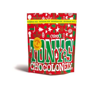 Picture of Tony's Chocolonely Tiny Christmas Mix Bags x 6 Bags 135g (20 minis per bag)