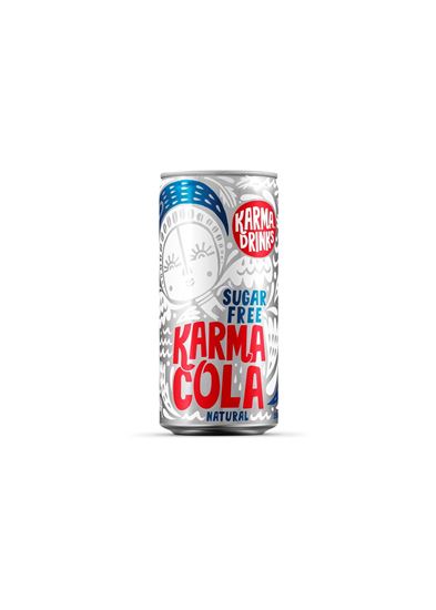 Picture of Karma Cola - Sugar Free Cola 24 X 250ml Cans
