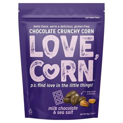 Picture of Love Corn: Chocolate Crunchy Corn (6 x 90g)