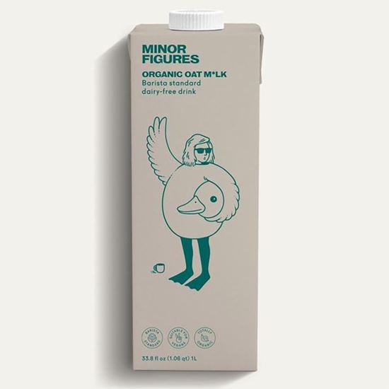 Picture of Minor Figures ORGANIC Oat Milk - Barista - 6 x 1 litre