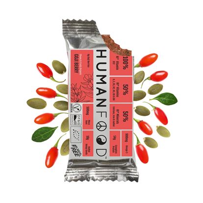 Picture of Human Food - Organic Vegan Energy & Multi-vitamin Bars (6 x 76g Bars)