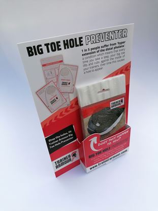 Picture of Trainer Armour - Big Toe Hole Preventer POS