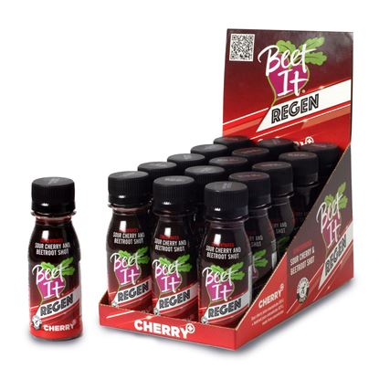 Picture of NEW: Beet It Regen Cherry+ shot (Box 15 x 70ml)