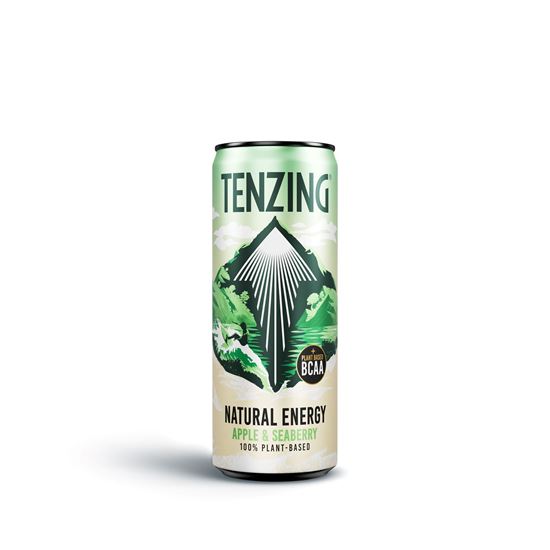 Picture of NEW: Tenzing Apple & Seaberry 330ml Can + BCAAs (12 Pack)