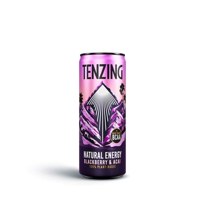 Picture of Tenzing Blackberry & Acai 330ml Can + BCAAs (12 Pack)