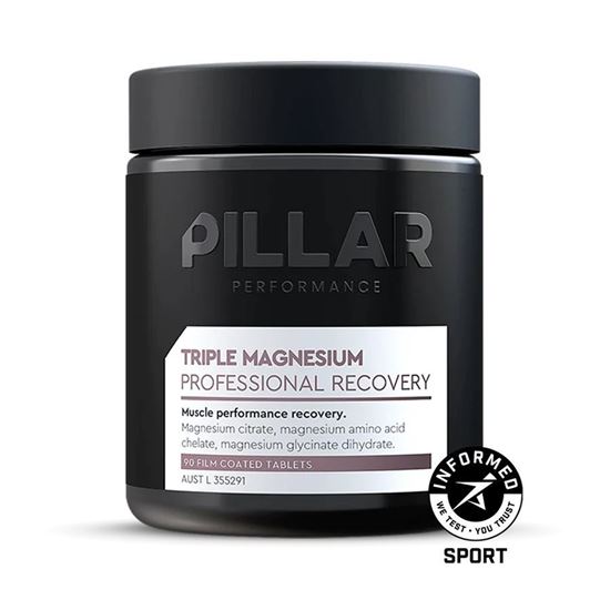 Picture of PILLAR Performance: TRIPLE MAGNESIUM TABLETS (90 capsules / 45 serves)