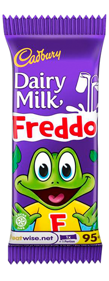 Picture of Cadbury Dairy Milk Freddo Bars (60 Bars x 18g) 25p Price Marked