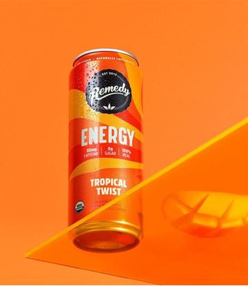 Picture of NEW: Remedy Kombucha Energy - 12 x 250ml Cans
