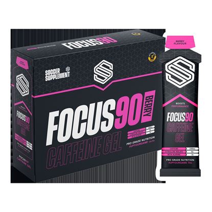 Picture of Soccer Supplements: Focus90® - Caffeinated Energy Gel (12 x 70g)
