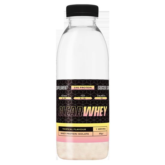 Picture of Soccer Supplements: Clear Whey Shake & Take - Whey Protein Isolate (12 x 30g)