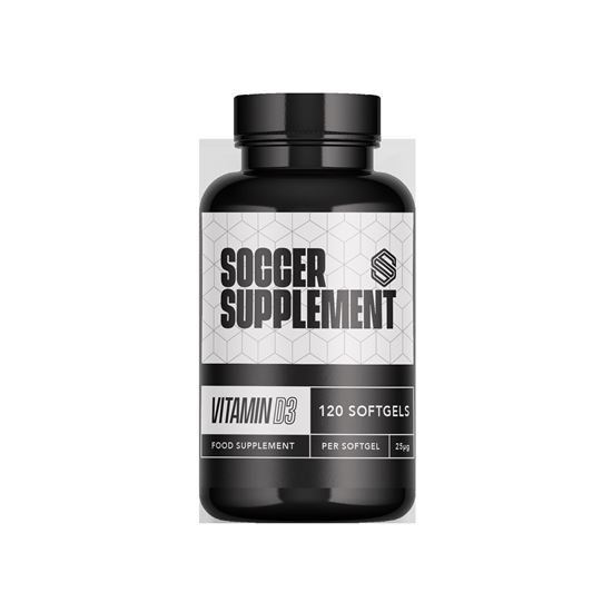 Picture of Soccer Supplements: Vitamin D3 (120 softgels) - OUT OF STOCK