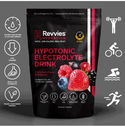 Picture of NEW: Revvies Hypotonic Electrolyte Drink - 240g 30 serves per pack