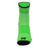 Picture of Absolute 360: Performance Running Socks: Quarter: BE SEEN: Neon Green