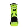 Picture of Absolute 360: Performance Running Socks: Quarter: BE SEEN: Neon Yellow
