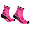 Picture of Absolute 360: Performance Running Socks: Quarter: BE SEEN: Neon Pink