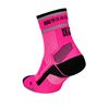 Picture of Absolute 360: Performance Running Socks: Quarter: BE SEEN: Neon Pink