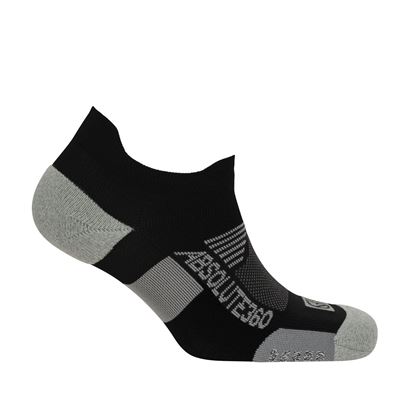 Picture of Absolute 360: Performance Running Socks: Low: Black