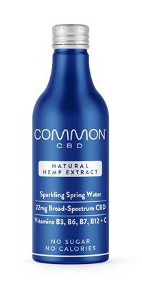 Picture of Common Water Canned CBD infused Spring Water 330ml SAMPLE can