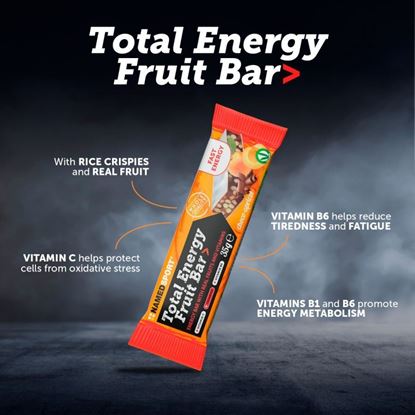 Picture of NAMEDSPORT> Total Energy Fruit Bar (25 x 35g)