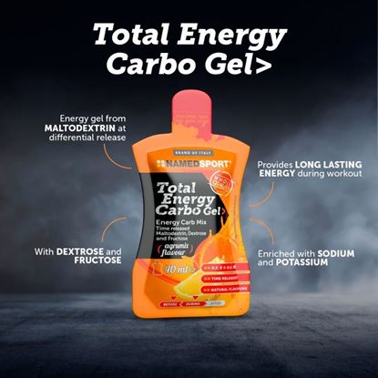 Picture of NAMEDSPORT> Total Energy Carbo Gel (24 x 40ml)