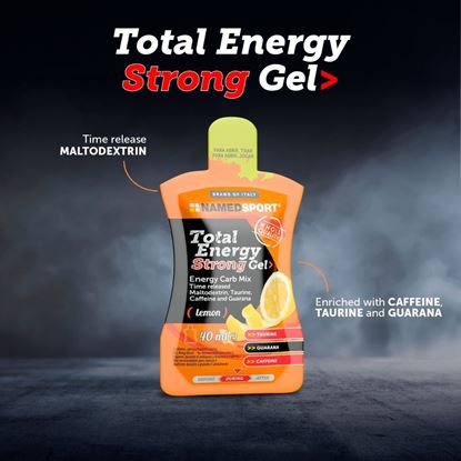 Picture of NAMEDSPORT> Total Energy Strong Gel Lemon (24 x 40ml)